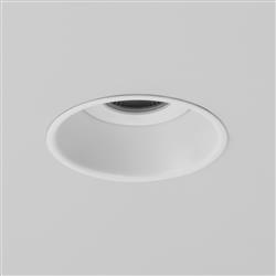 Minima IP65 LED Matt White Round Fixed Fire Rated Recessed Downlight 1249023