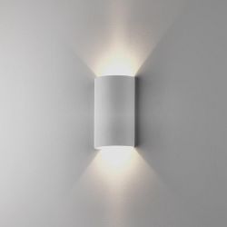 Serifos 220 White Plaster Wall Washer Light 1350003