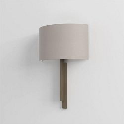 Tate Bronze Single Wall Light 1334007+5026005