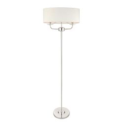 Nixon Bright Nickel Floor Lamp 60803