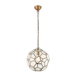 Miele Antique Brass Pendant Light 69784