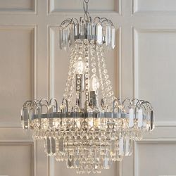 Amadis Crystal Glass Ceiling Light 96826-CH