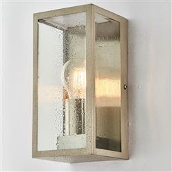 Beatrijs IP44 Brushed Stainless Steel Outdoor Wall Light 53803