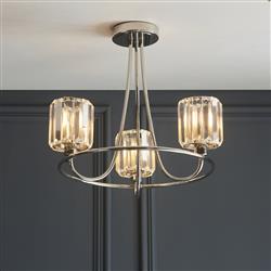 Berenice 3 Light Semi-Flush Fitting