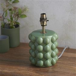 Bobble Olive Green Table lamp base 111257