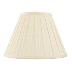 Carla 14 Inch Cream Box Pleated Lamp Shade CARLA-14