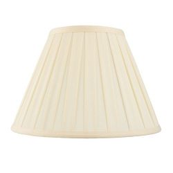 Carla 18 Inch Cream Box Pleated Shade CARLA-18