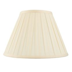 Carla 22 Inch Box Pleated Cream Shade CARLA-22