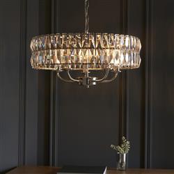 Clifton Crystal 5 Light Pendant