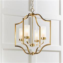 Edrea Satin Brass Multi Arm Pendant 81914