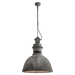 Ford Grey Coloured Pendant Light 73110