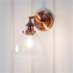 Hansen Switched Adjustable Single Arm Wall Lights