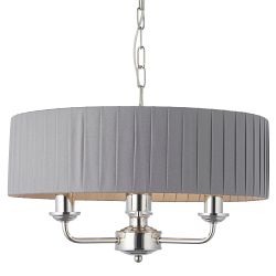 Highclere 3 Light Shade Pendants