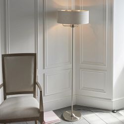 Highclere Floor Lamps with Linen Shade