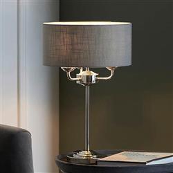 Highclere 3 Light Table Lamps with Shade