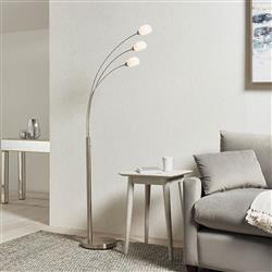 Jaspa 3 Arm Dimmable Integral LED Floor Lamp 76567