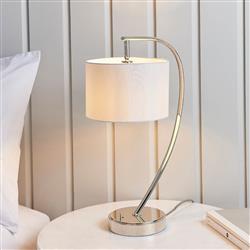 Josephine Bright Nickel Table Lamp 72389