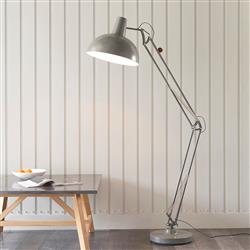 Marshall Slate Grey Task/floor Lamp 90592