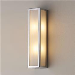 Newham IP44 2 Light Bathroom wall Light 96137