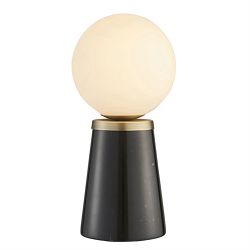 Otto Table Lamp Black Marble 91743