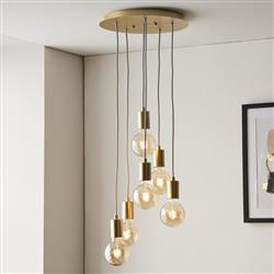 Studio Six Light Cluster Pendants