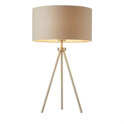 Tri Matt Nickel Table Lamp 66986