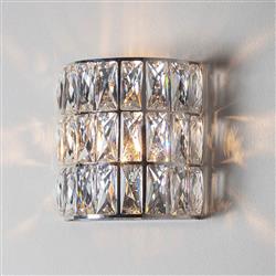 Verina Crystal Half Single Wall Light 76515