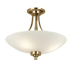 Welles Semi Flush Light