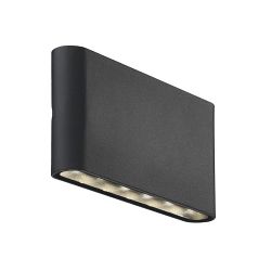 Kinver LED Outdoor Black Wall Light 84181003