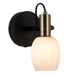 Arild Black And Antique Brass Wall Light 2312291003