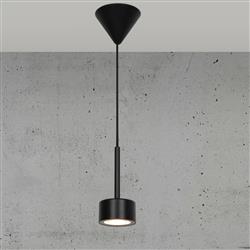 Clyde Black Single 3-Step LED Pendant 2213543003