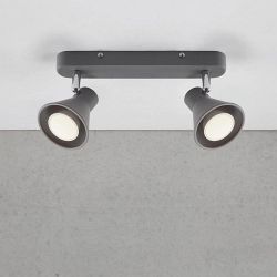 Eik Directional Twin Head Wall Lights