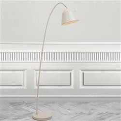 Fleur 24 Beige And Brass Floor Lamp 2112124001