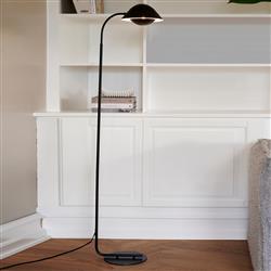 Freya Black Finish Floor Lamp 2213124003