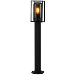 Griffin Black And Smoked IP44 Post Light 2218158047