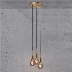 Paco Triple Ceiling Cluster Pendants