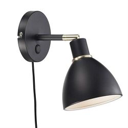 Ray Single Plug-in Wall Lights