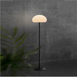 Sponge IP65 Rated Rechargeable Outdoor Black LED Floor Lamp 2018154003