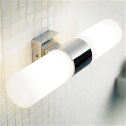 Tangens IP44 Bathroom Twin Wall Lights