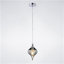 Amano Chrome Pendant Light IL30582