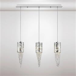 Camden 3 Light Linear Pendant