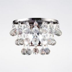 Atla Double Switched Crystal Wall Light