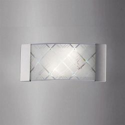 Aries Polished Chrome Double Wall Light IL31280