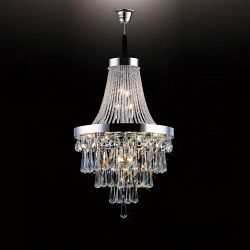 Sophia 13 Light Polished Chrome Crystal Chandelier IL31430