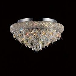 Alexandra Crystal Ceiling 6 Light