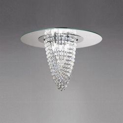 Oberon Crystal Ceiling Light