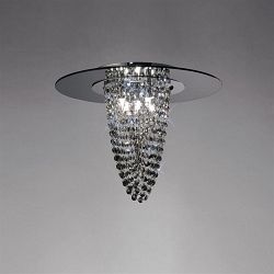 Oberon Crystal Ceiling Light