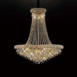 Alexandra French Gold 20 Light Crystal Chandelier IL32113