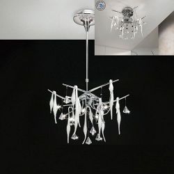 10 Arm Cygnet Ceiling Lights