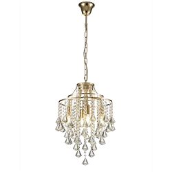 Inina Three Tiered Crystal Pendant Light